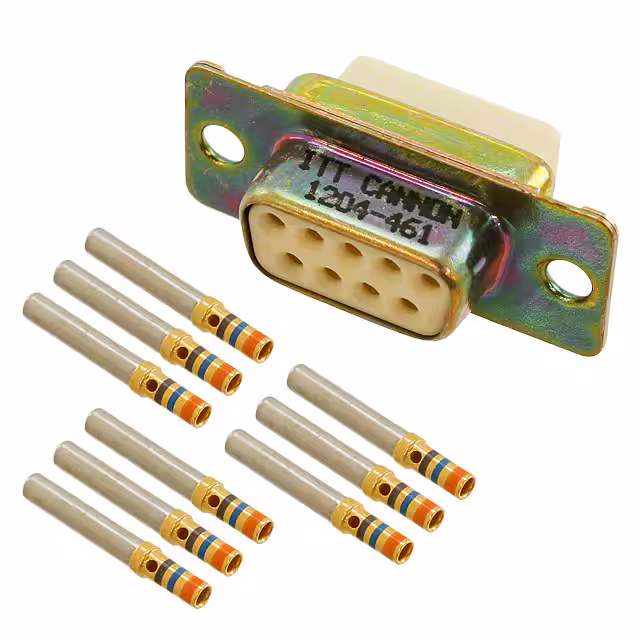 DEMAM-9S ITT Cannon, LLC  D-Sub Connector Assemblies